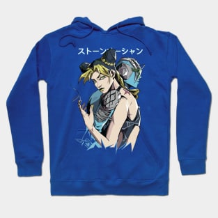 Jolyne & Stone Free Hoodie